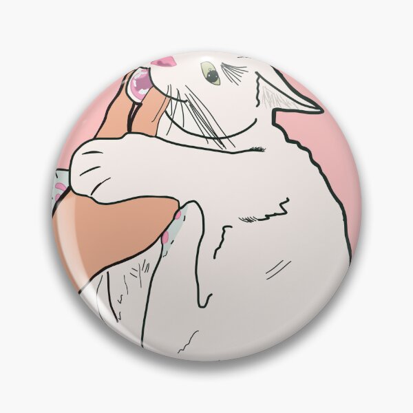 Item preview, White cat sticker designed and sold by DicedTomatoes.