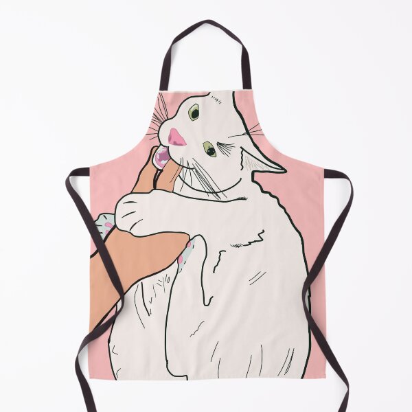 Item preview, White cat sticker designed and sold by DicedTomatoes.