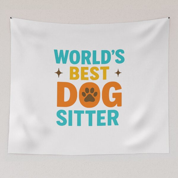 Item preview, Proud Dog Sitter – Walks, Woofs & Wagging Tails designed and sold by artnftjimmy.