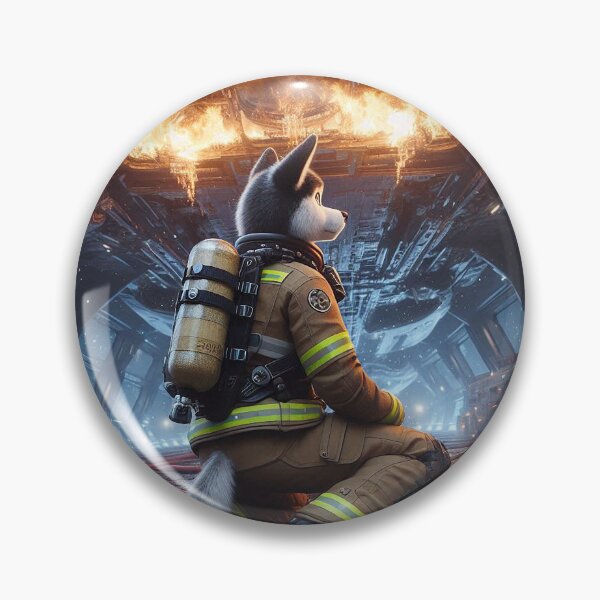 Item preview, Fire Above the Space Station Hangar Bay designed and sold by nikkolaus.