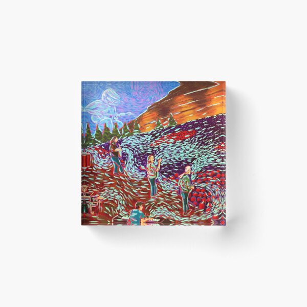 Aperçu de l'œuvre Panique généralisée à Red Rocks créée et vendue par Billy Hodes.