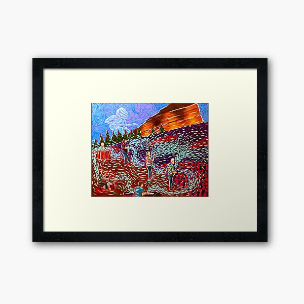 Item preview, Widespread Panic at Red Rocks designed and sold by Billy Hodes.