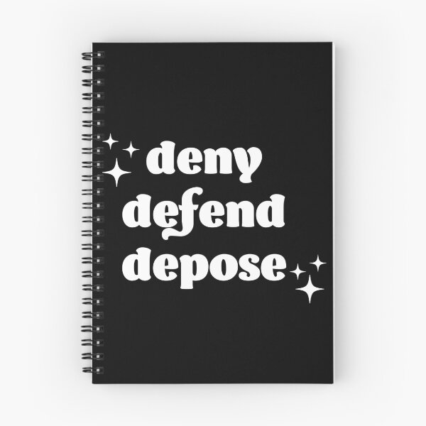 Item preview, Deny Defend Depose designed and sold by PeoplizeIt.