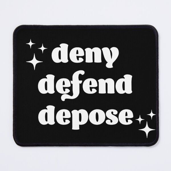Item preview, Deny Defend Depose designed and sold by PeoplizeIt.
