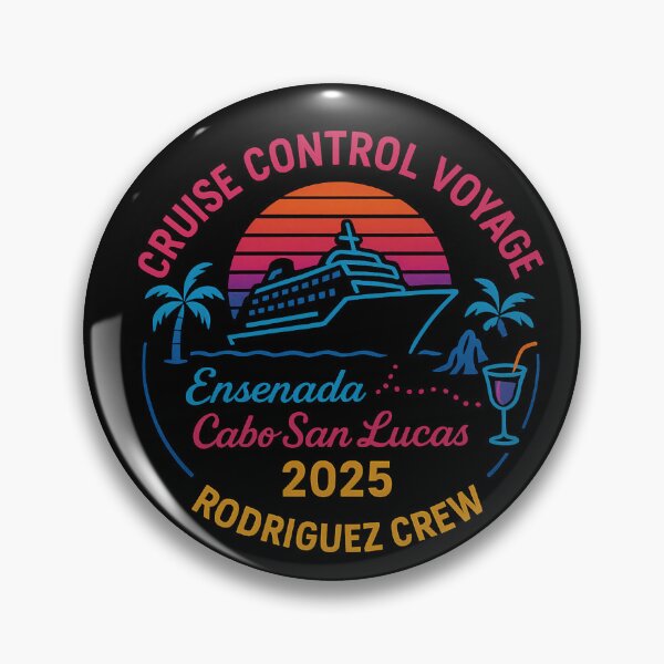 Item preview, Cruise Control Voyage: Rodriguez Crew 2025 designed and sold by My Team Designs.