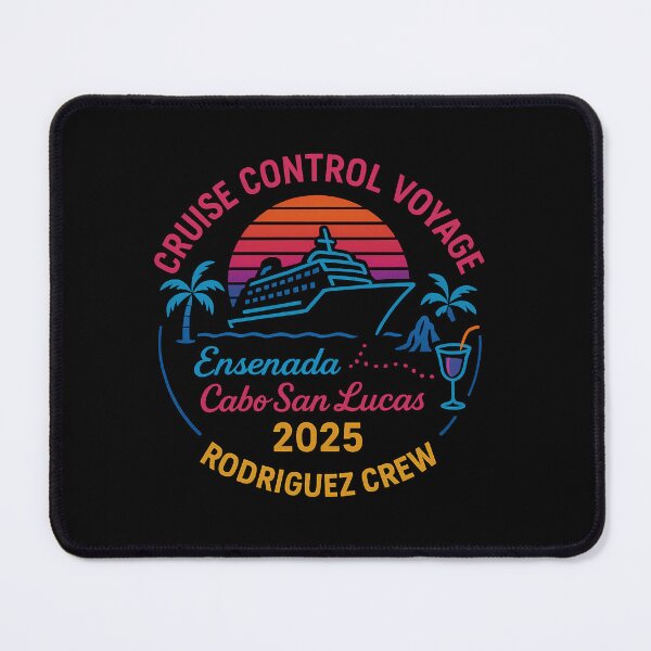 Item preview, Cruise Control Voyage: Rodriguez Crew 2025 designed and sold by My Team Designs.