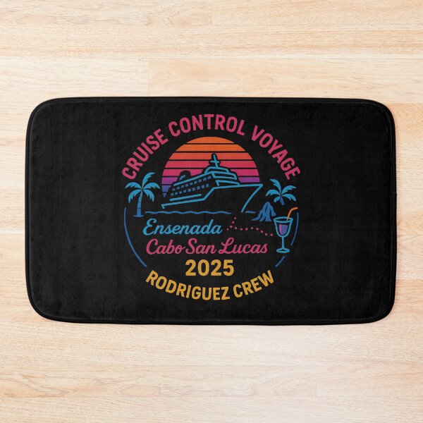Item preview, Cruise Control Voyage: Rodriguez Crew 2025 designed and sold by My Team Designs.