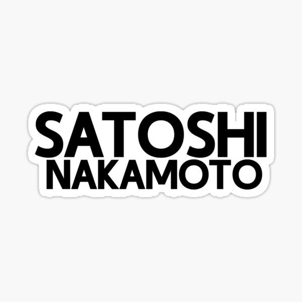 Item preview, SATOSHI NAKAMOTO  designed and sold by ColoCryptonaut.