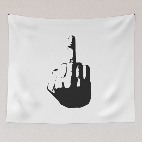Item preview, Middle Finger Gesture — Flipping the Bird designed and sold by UNK-Fatigues.