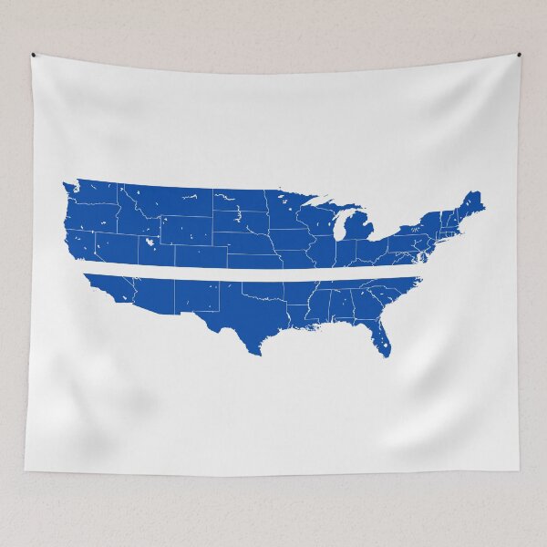 Item preview, Continental United States Thin White Line designed and sold by PhilbonianDezin.
