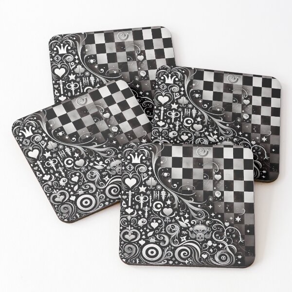 Item preview, Gothic Ornamental Checkerboard designed and sold by JrSkDesign ✅ .