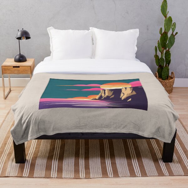 Item preview, Cliffside Sunset designed and sold by Those Stickers.