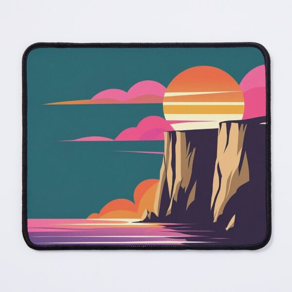 Item preview, Cliffside Sunset designed and sold by Those Stickers.