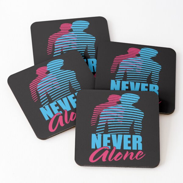 Item preview, Never Alone designed and sold by bumperbay.