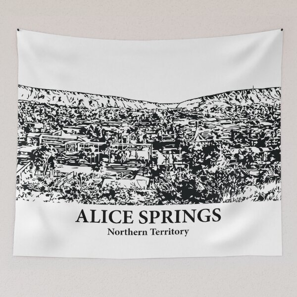 Item preview, Alice Springs - Northern Territory designed and sold by Lakeric Cityscapes.