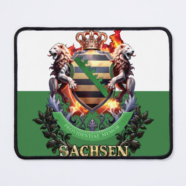 Item preview, Saxony Coat of Arms designed and sold by Stabile Klamotten.