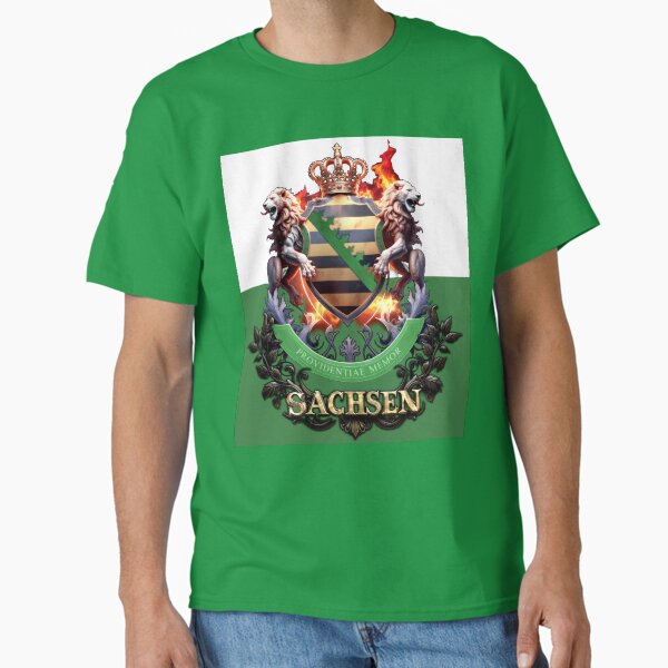 Item preview, Escudo de armas de Sajonia designed and sold by Stabile Klamotten.