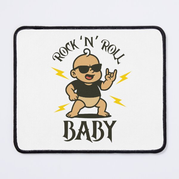 Item preview, Rock ‘N’ Roll Baby — Sunglasses Baby with Rock Hand designed and sold by UNK-Fatigues.