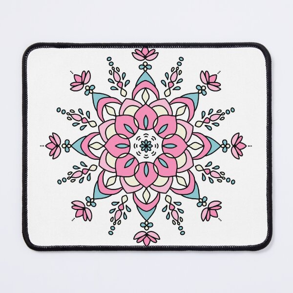Item preview, Cotton Sky Bloom Mandala designed and sold by BaiYok.