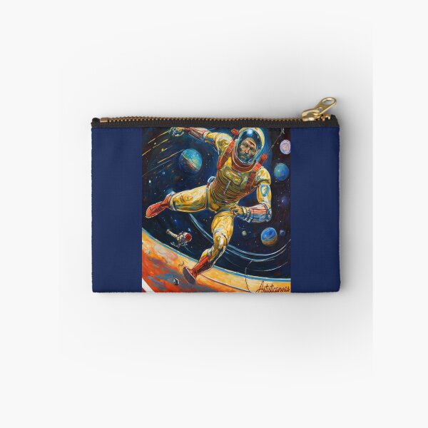 Item preview, "Cyborg Athlete: Cosmic Dive in Suspended Arena" designed and sold by Artisticanvas.