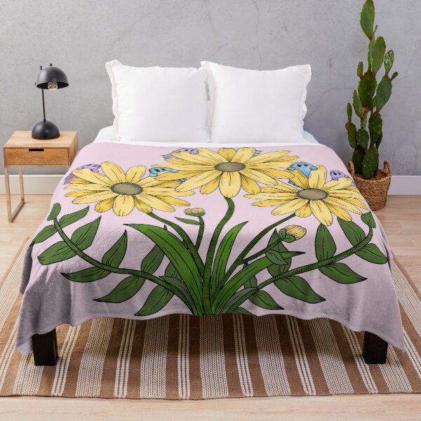Artikelvorschau, Geister und Blumen entworfen und verkauft von WrensDgtDesigns.