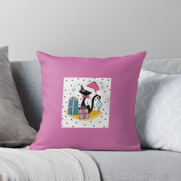 Item preview, Mid Century Modern Christmas Cat #1 designed and sold by ChristiaJ.