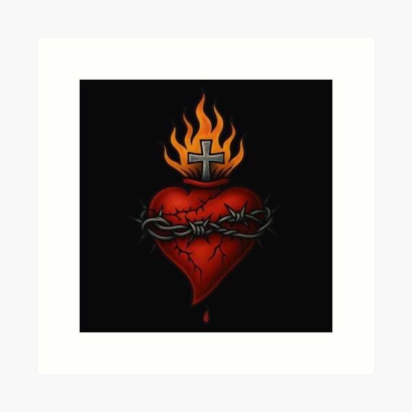 Item preview, Sacred Heart designed and sold by angoma.