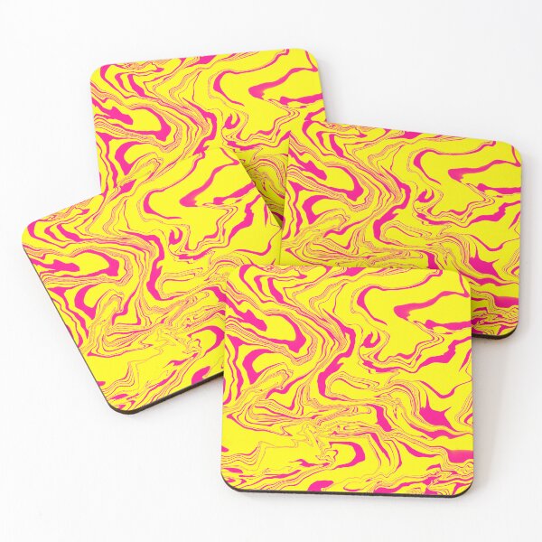 Item preview, Shocking Summer Yellow Soft Pink Design Pattern  designed and sold by Lartheviking.