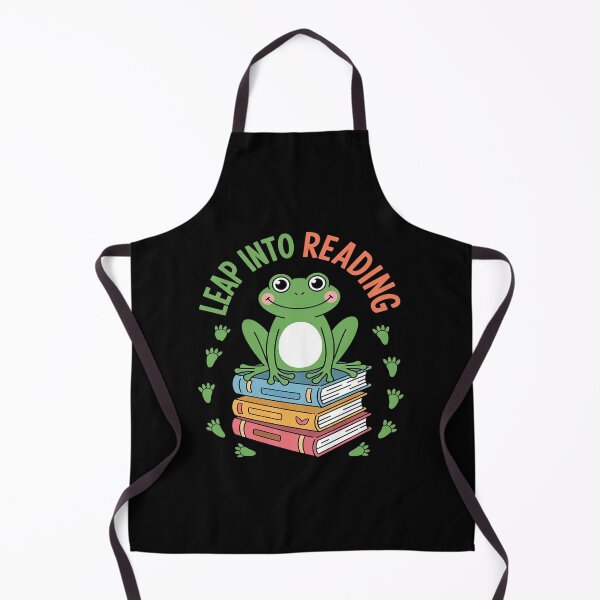 Item preview, Leap Into Reading Book Reading Frog designed and sold by MAKOPOKOShop.