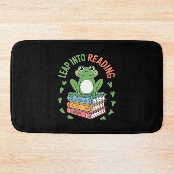 Item preview, Leap Into Reading Book Reading Frog designed and sold by MAKOPOKOShop.
