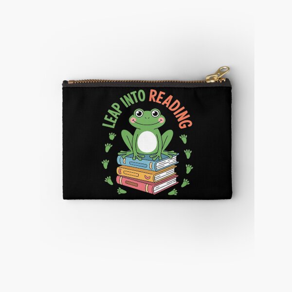 Item preview, Leap Into Reading Book Reading Frog designed and sold by MAKOPOKOShop.