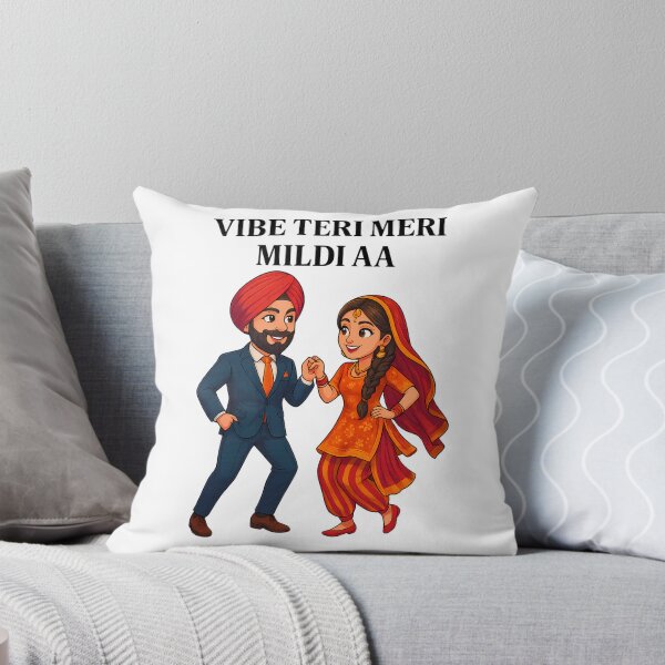 Item preview, Vibe Teri Meri Mildi Aa | Punjabi Funny | Couple Goal | Diljit Dosanjh designed and sold by Cheejan.