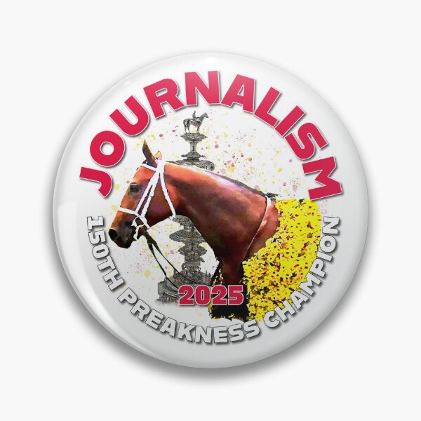 Item preview, 150th Preakness Winner, Journalism horse racing design designed and sold by Ginny Luttrell.