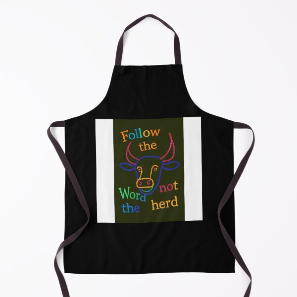 Item preview, Follow the word not the herd designed and sold by Punkinchunk.