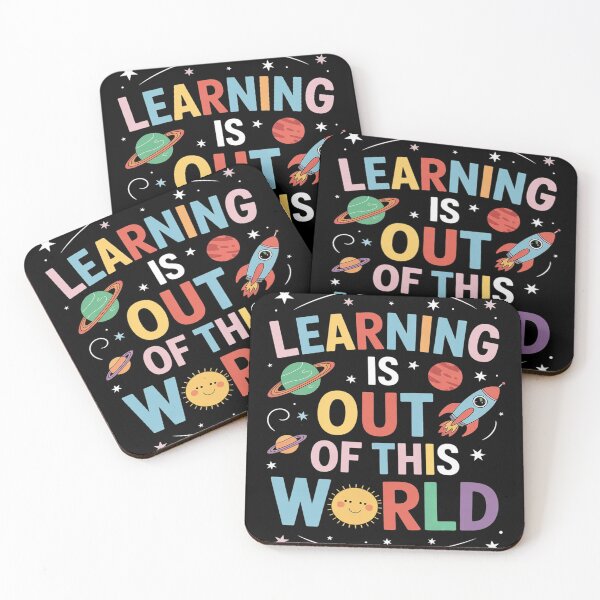 Item preview, Learning is Out Of This World Space Teacher designed and sold by MAKOPOKOShop.