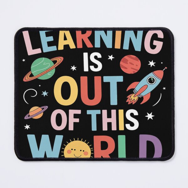 Item preview, Learning is Out Of This World Space Teacher designed and sold by MAKOPOKOShop.