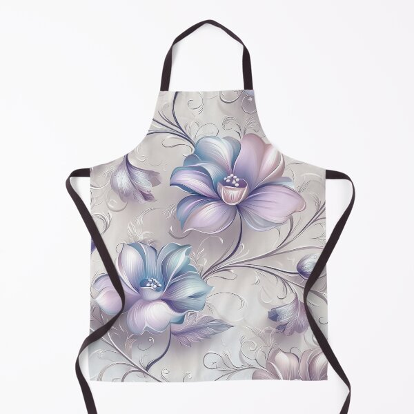 Item preview, Elegant Pastel Floral Pattern with 3D Embossed Effect designed and sold by PaintbrushPlace.