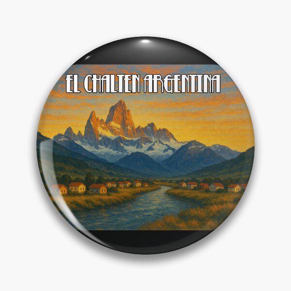 Item preview, el chalten argentina travel trekking  designed and sold by Blck-Acid-Devil.
