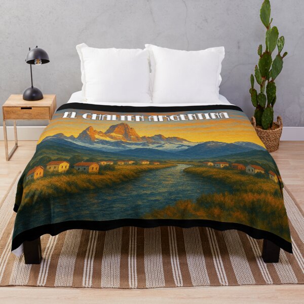 Item preview, el chalten argentina travel trekking  designed and sold by Blck-Acid-Devil.