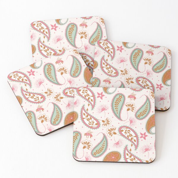 Artikelvorschau, Paisley Toss Garden entworfen und verkauft von Catherine Wallace Art.