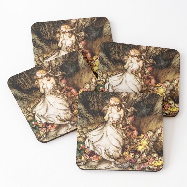 Item preview, “Goblin Market” – 1933 Arthur Rackham Illustration designed and sold by RewindRelicsLI.