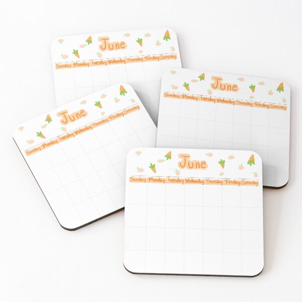 Item preview, June Calendar  designed and sold by Piggies Creations.
