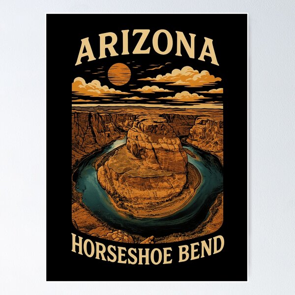 Item preview, Arizona Horseshoe Bend designed and sold by niclothing.