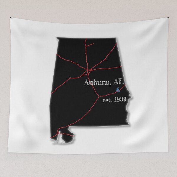 Item preview, Auburn, Alabama designed and sold by PhilbonianDezin.