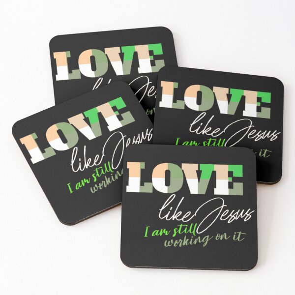 Item preview, Love like Jesus I Am Still Working On It Christian Text designed and sold by DivineHaven.