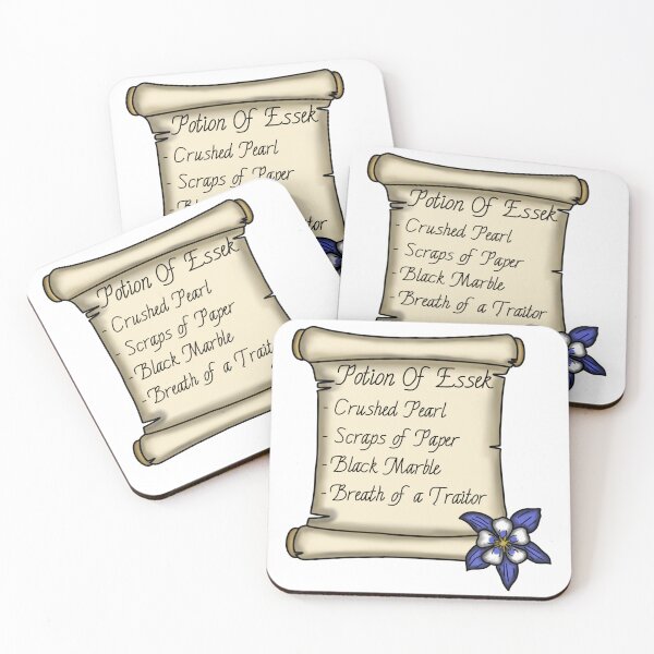 Item preview, Essek Potion Ingredient List designed and sold by LunarAshes.