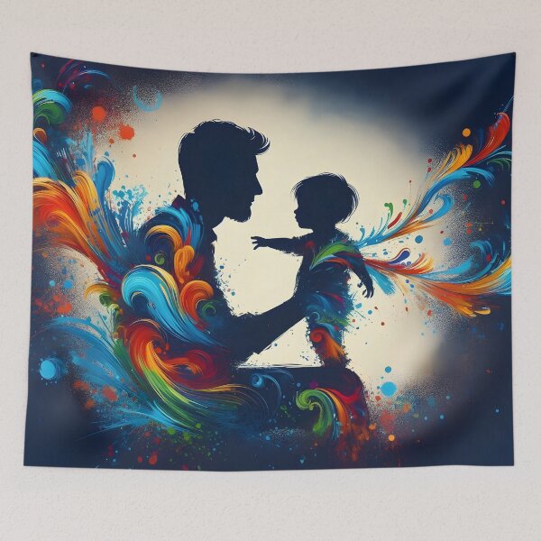 Item preview, "A Father's Love: Timeless & Unbreakable" designed and sold by VIDURBHANDAARI.