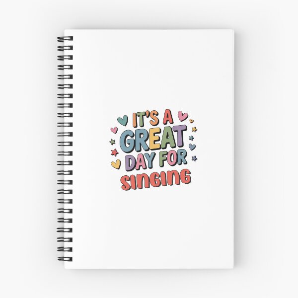 Item preview, It's a Great Day for Singing - Funny Singing Lover designed and sold by Watsonarts.