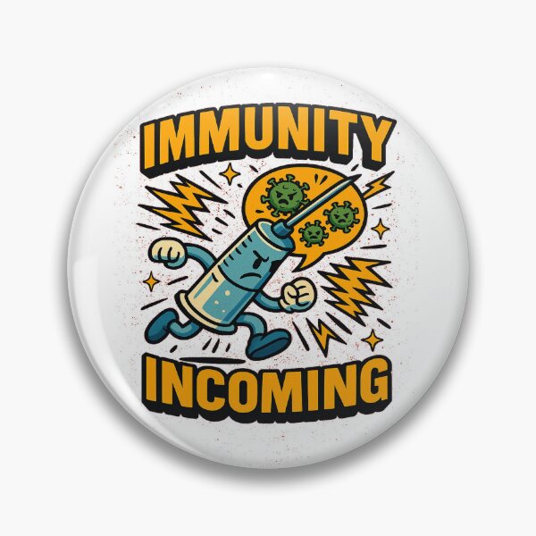 Item preview, Immunity Incoming Syringe Hero Art designed and sold by kylester141.