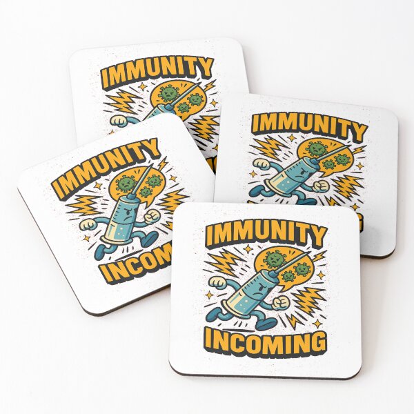 Item preview, Immunity Incoming Syringe Hero Art designed and sold by kylester141.